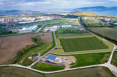 Sports pitch visual