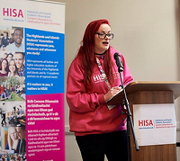 HISA representative, Sorcha