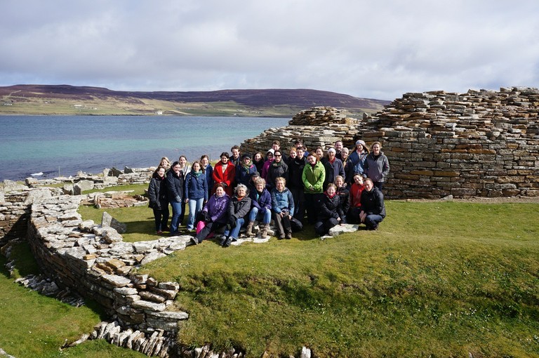 Cambridge Nottingham Oxford and UHI Orkney Project field school 2013