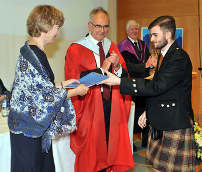 Marcel Gurillo, Sabhal Mòr Ostaig UHI Student of the Year