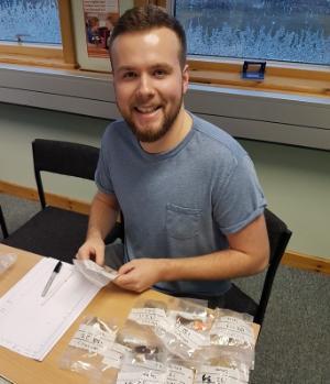 Sam Golder, Archaeology student