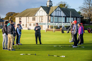 Golf education at Dornoch